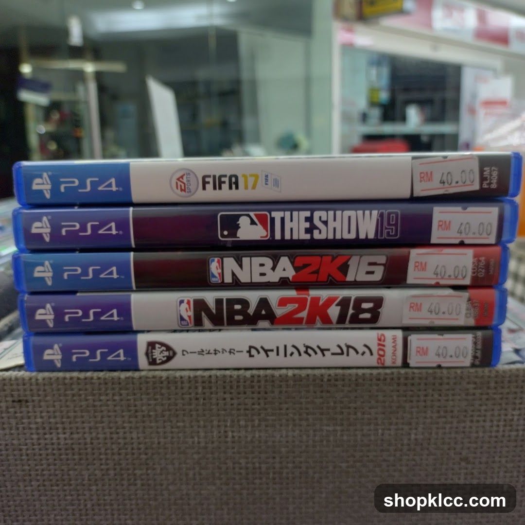 PS4 Game Stack