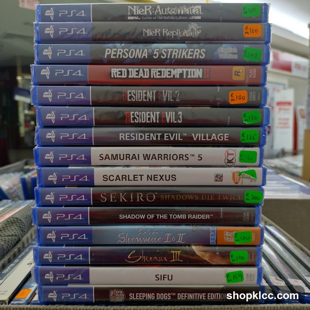 PS4 Game Stack