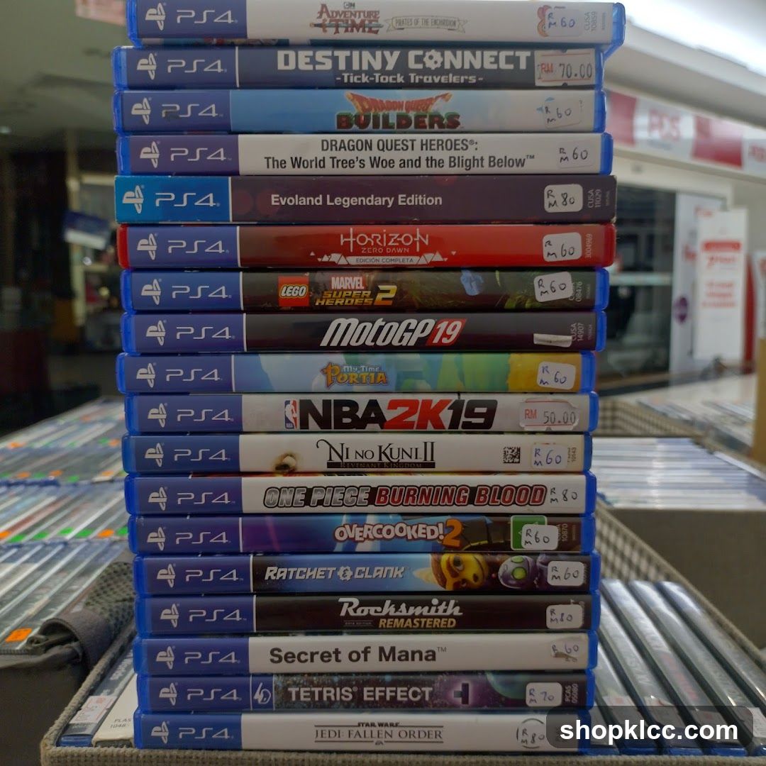 PS4 Game Stack