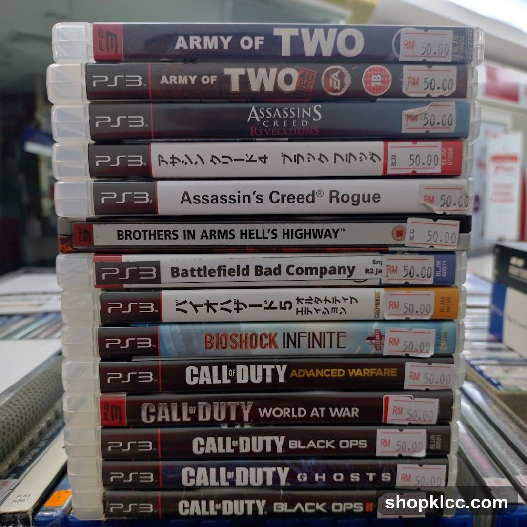 PS3 Game Stack
