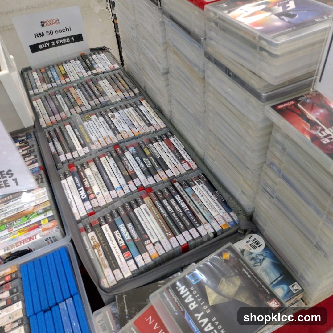 Video Game Disc Display
