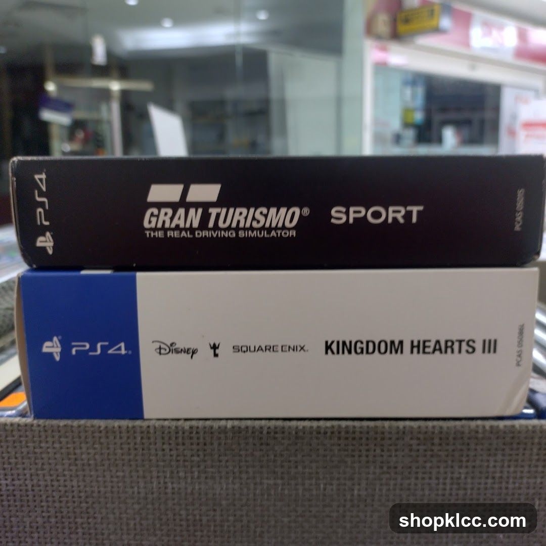 PS4 Game Boxes