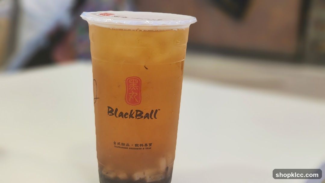 BlackBall Bubble Tea Cup