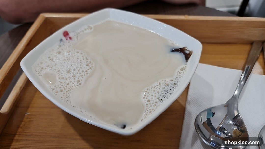 Bowl of Milk Tea with Toppings