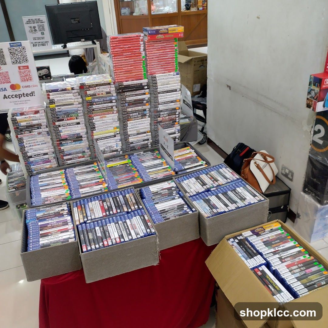 Video Game Disc Display