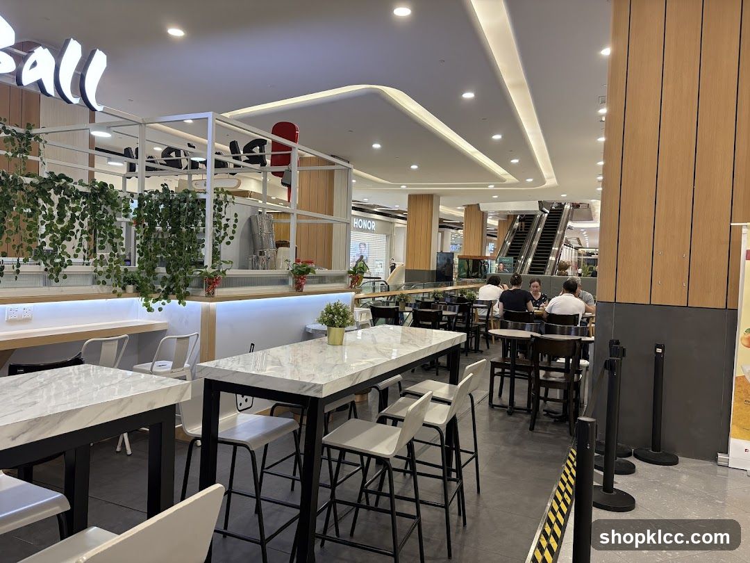Mall Food Court Interior