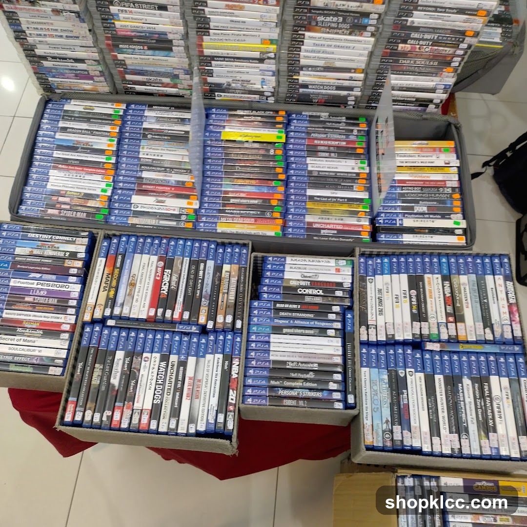 Video Game Collection Display