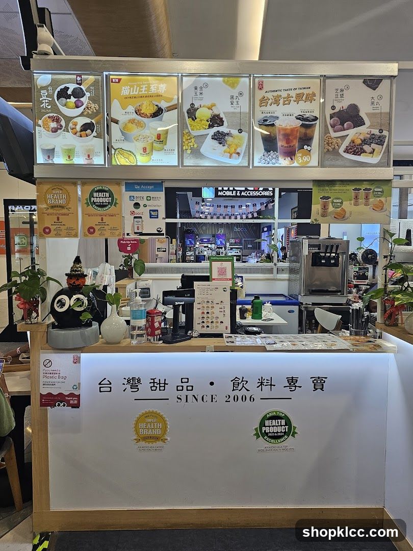 Boba Tea Shop Interior