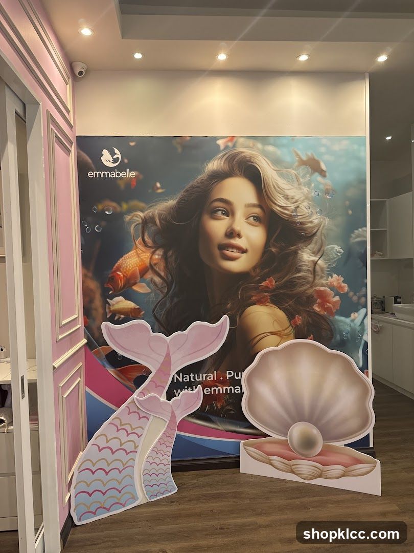 Mermaid and Pearl Display
