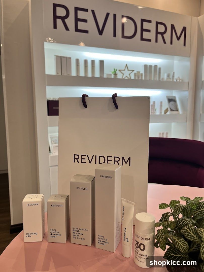 Reviderm Product Display