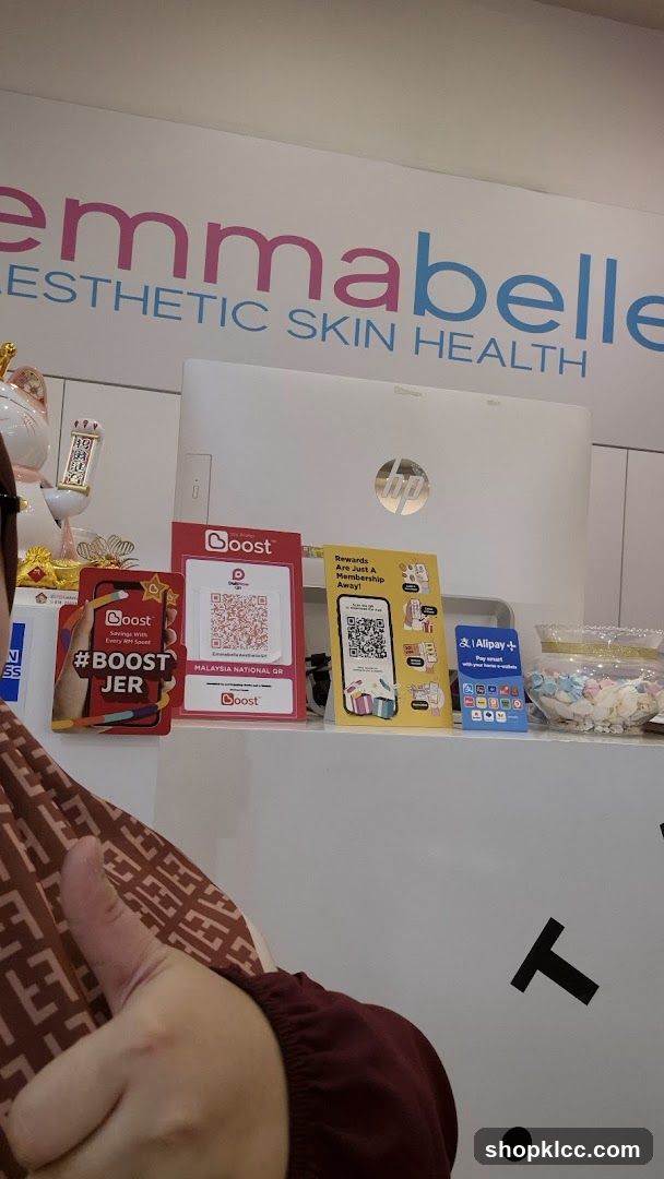 Emma Belle Aesthetic Skin Health Counter