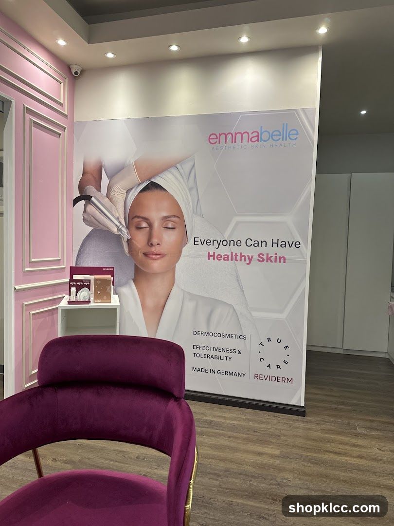 Emma Belle Aesthetic Skin Health Interior