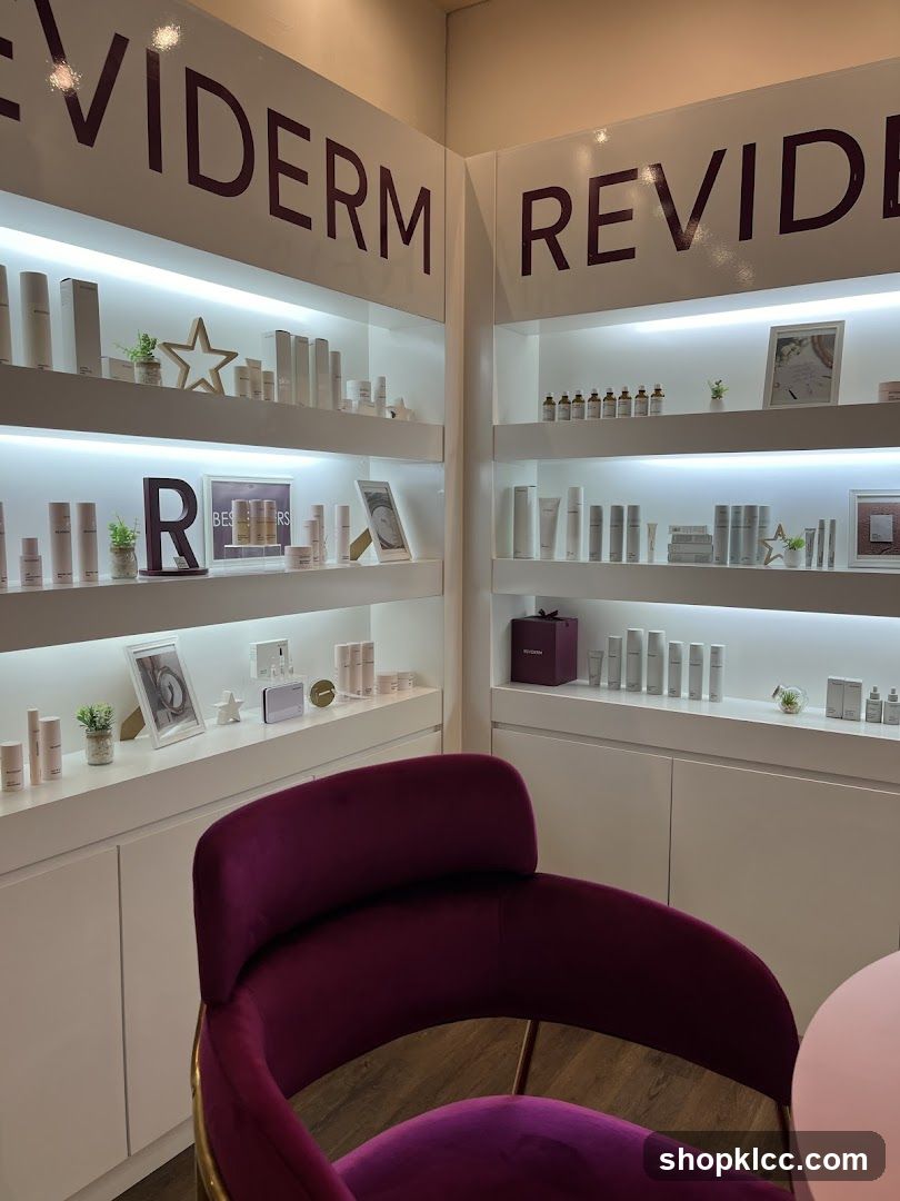 Reviderm Product Display