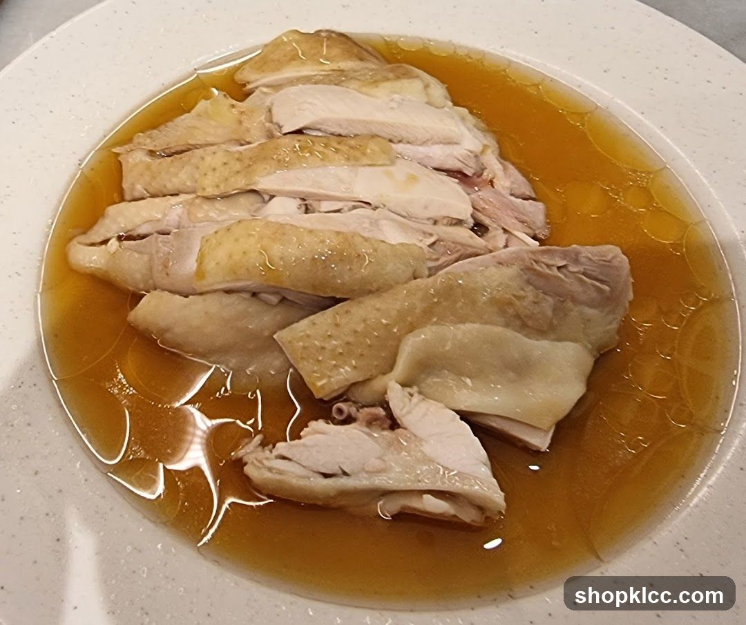 Steamed Chicken with Sauce