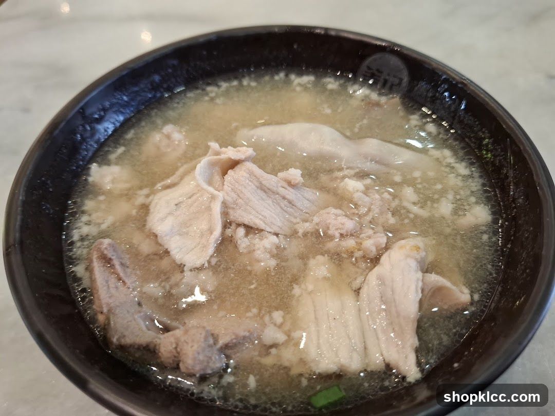 Bowl of Pork Soup