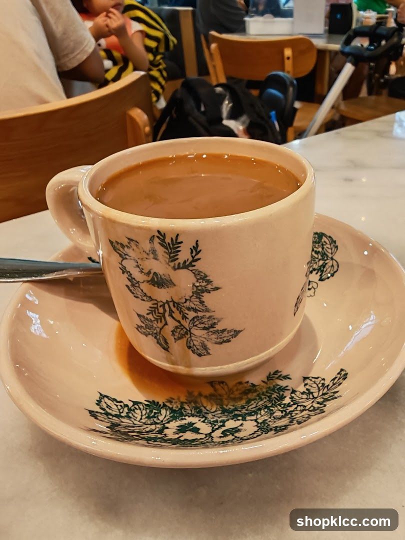 Cup of Coffee in Cafe Interior
