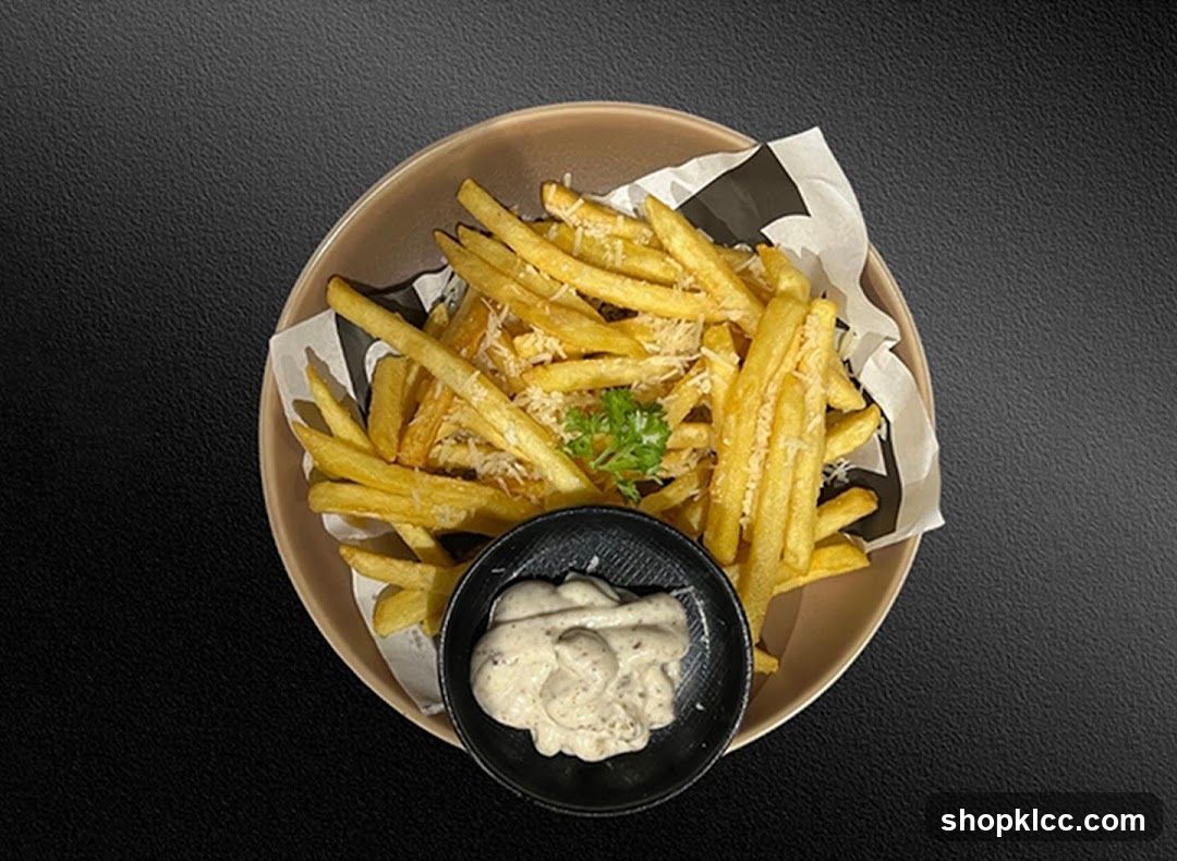 French Fries with Dip