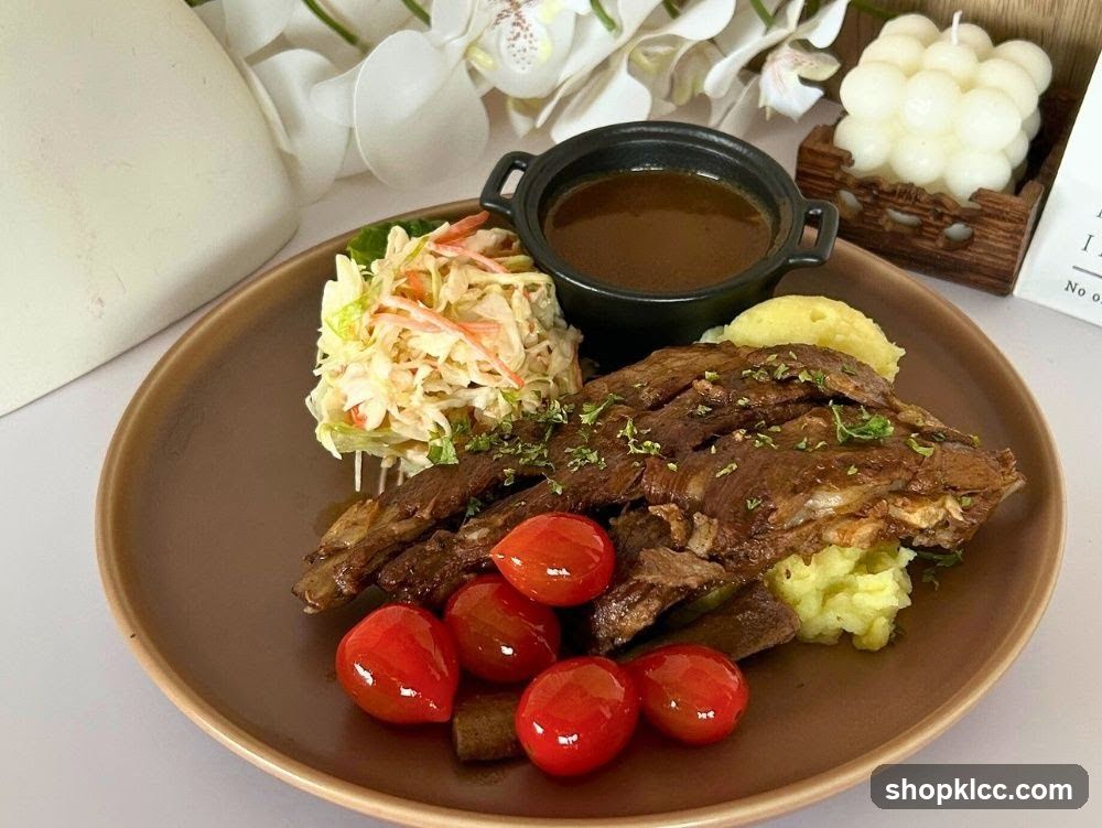 Steak and Coleslaw Meal