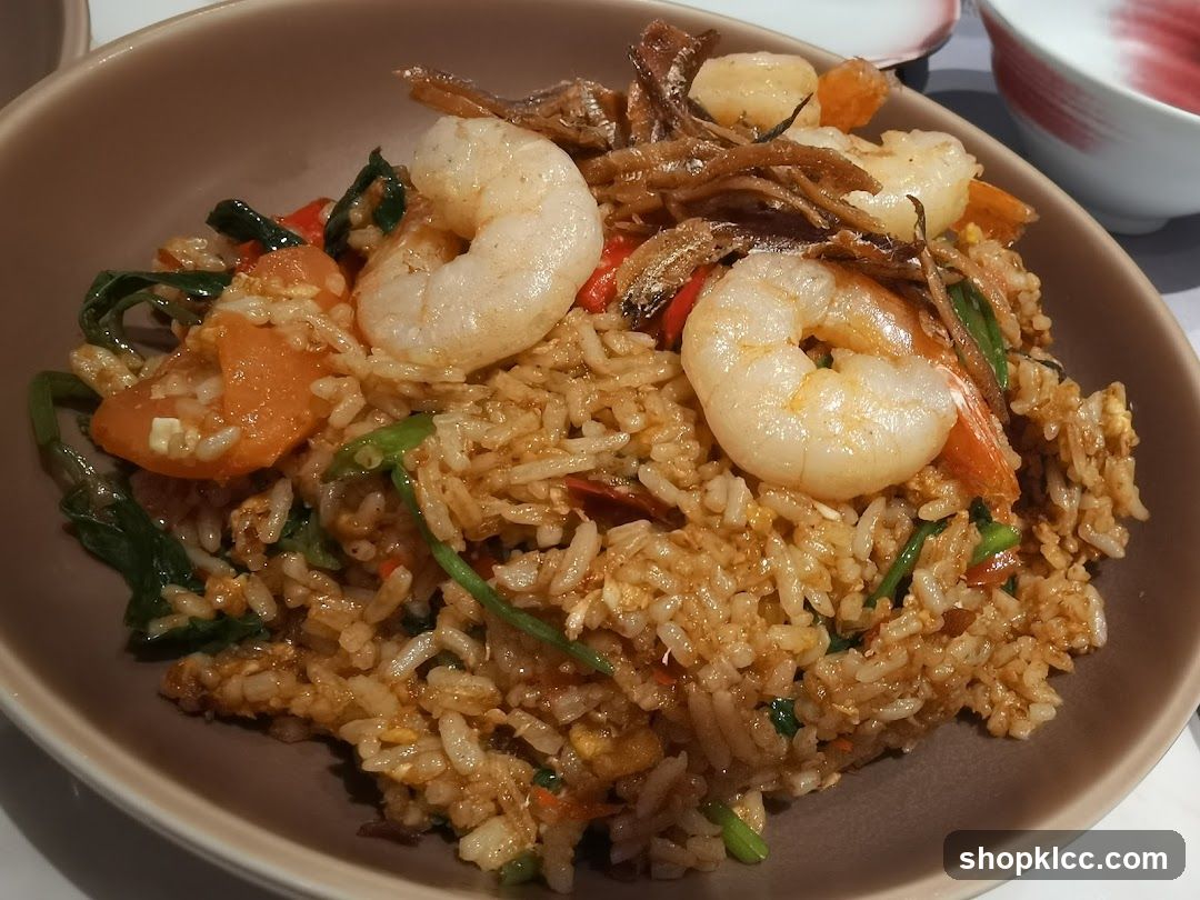 Shrimp Fried Rice with Dried Fish