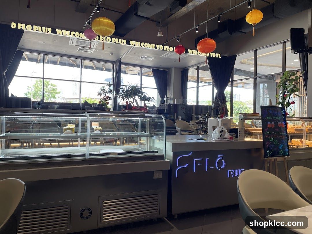 Interior of a bakery or cafe