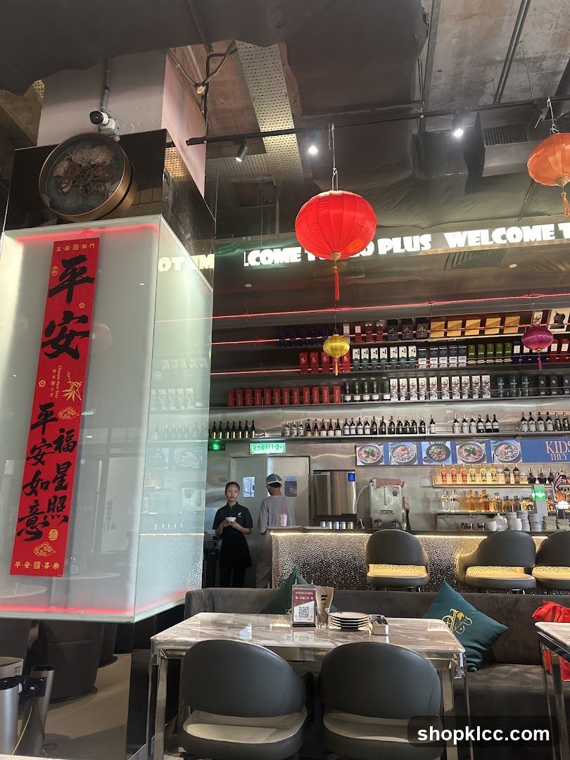 Restaurant Interior with Decorative Elements