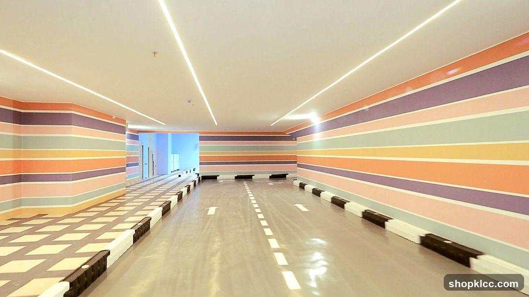 Colorful Corridor Interior