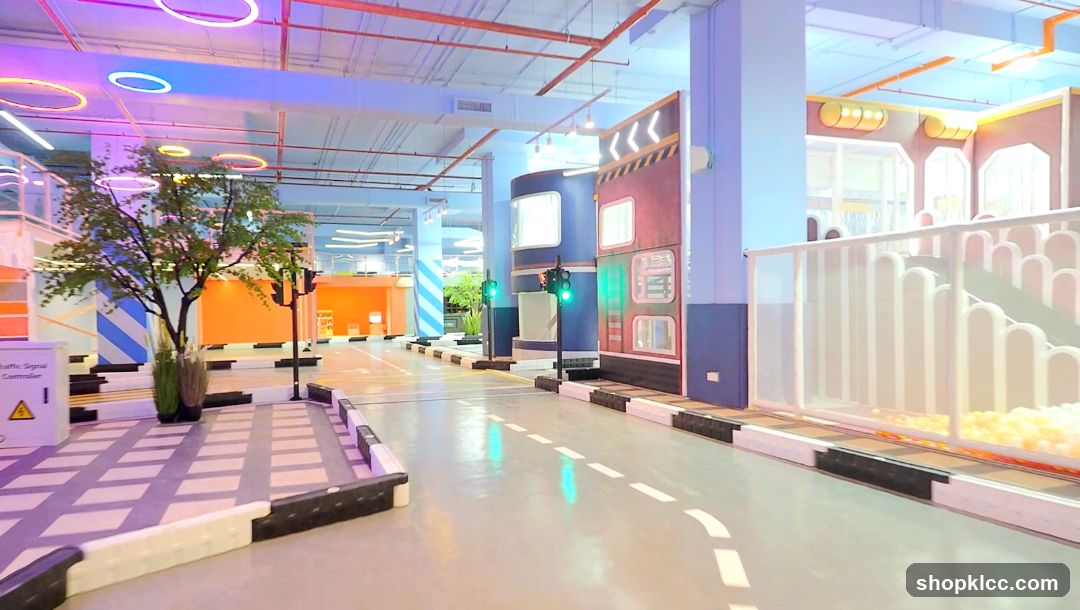 Playful Indoor City Scene