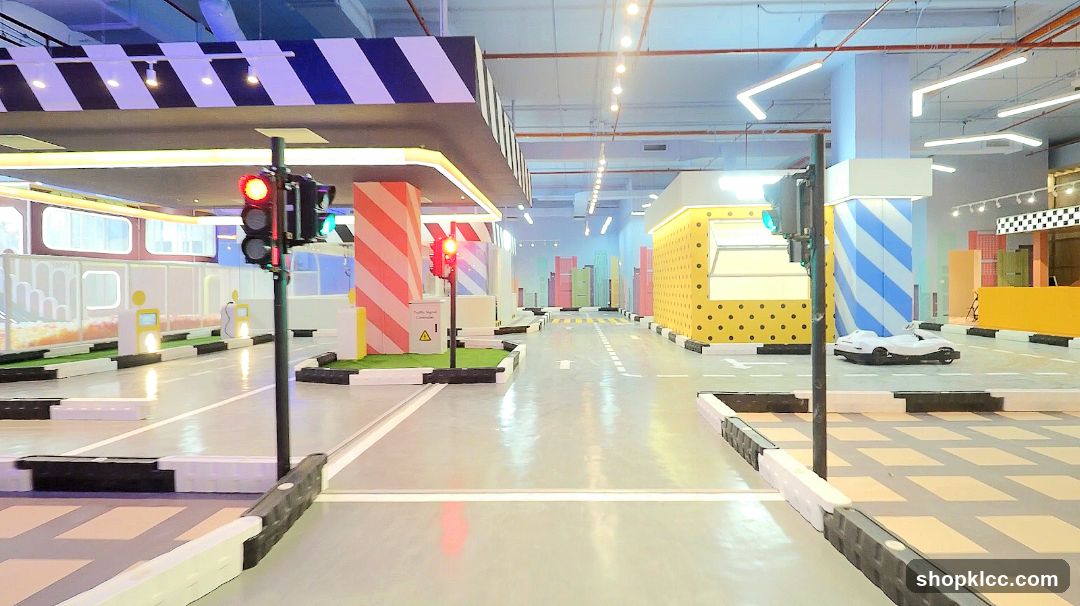 Playful Indoor City Scene