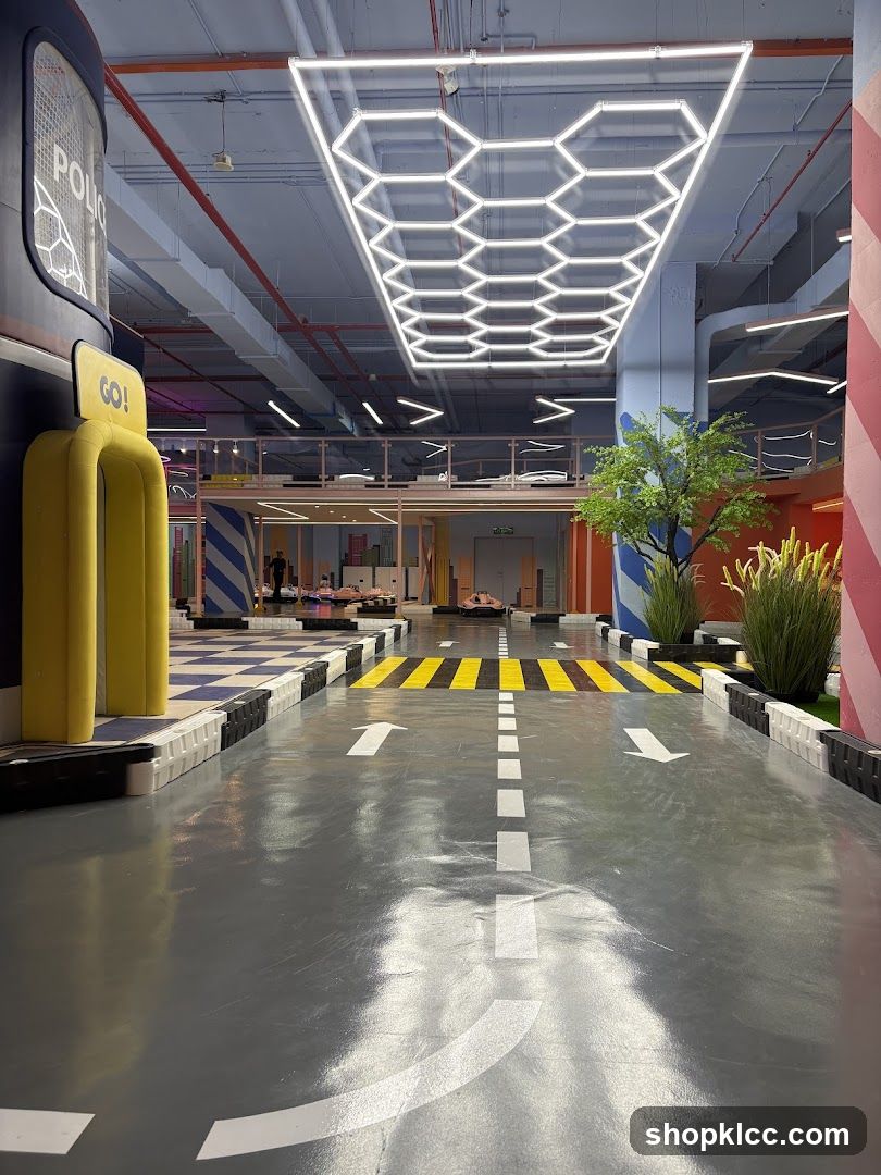 Playful Indoor Space with Neon Lighting