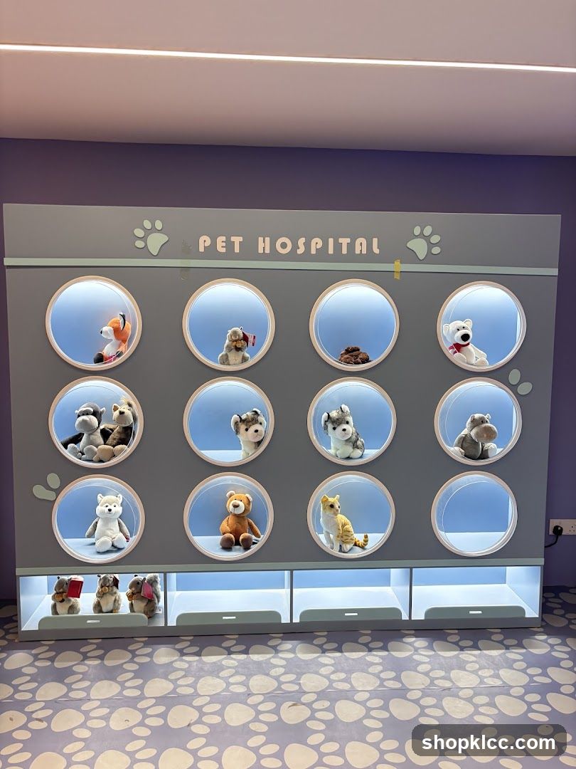 Pet Hospital Display Wall