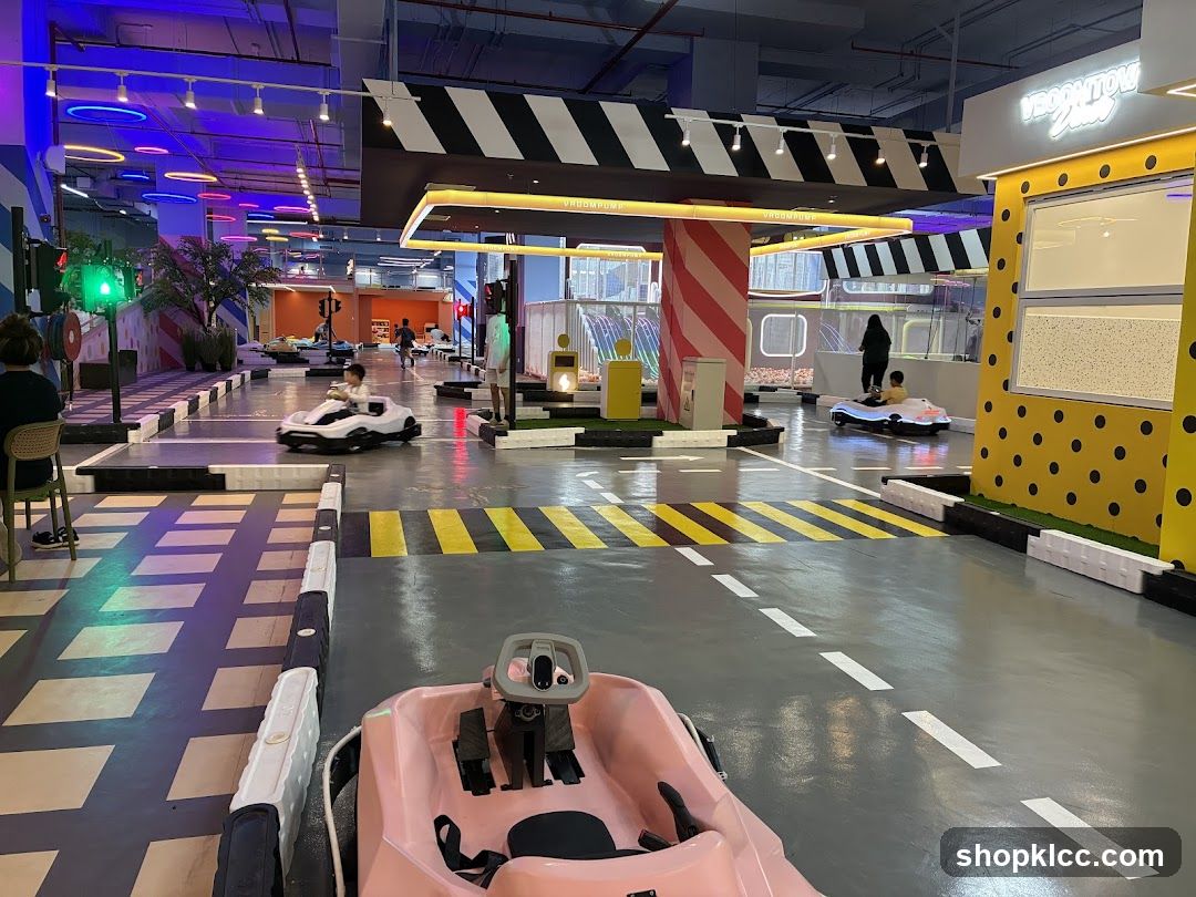 Indoor Kids' Driving Play Area