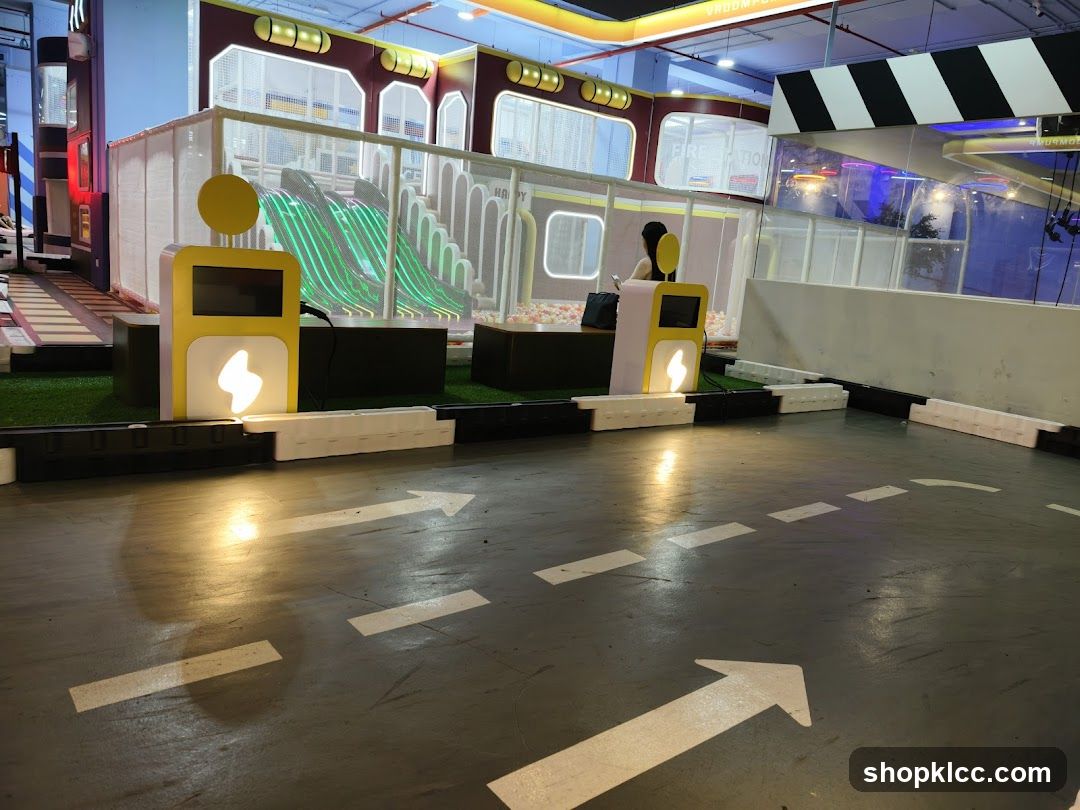 Indoor Play Area with Slides and Ball Pit