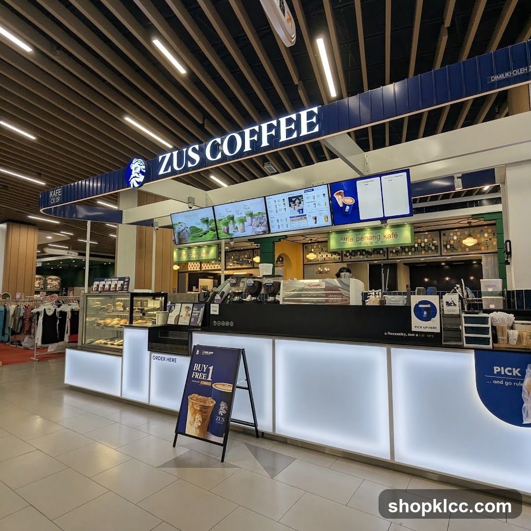 Zus Coffee Interior View