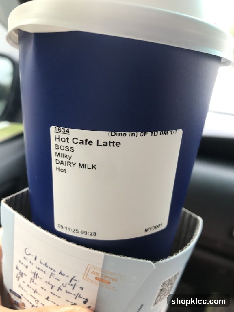 Cafe Latte Cup