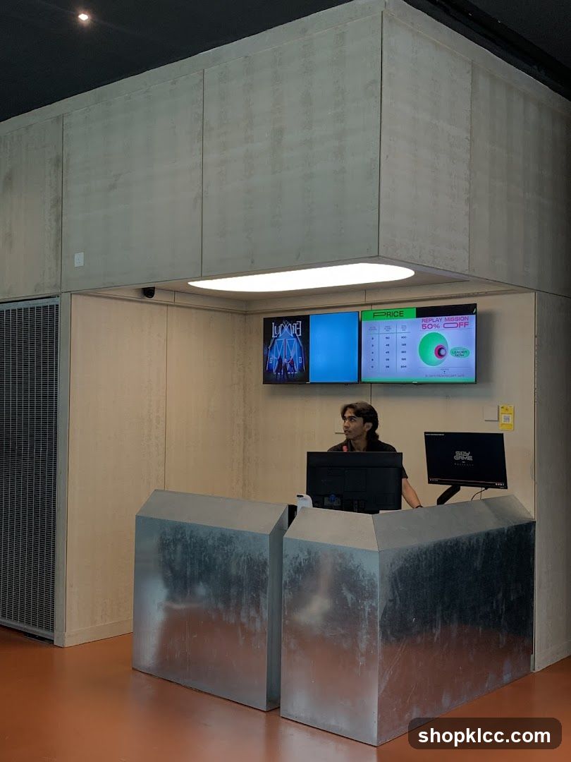 Reception Desk Area