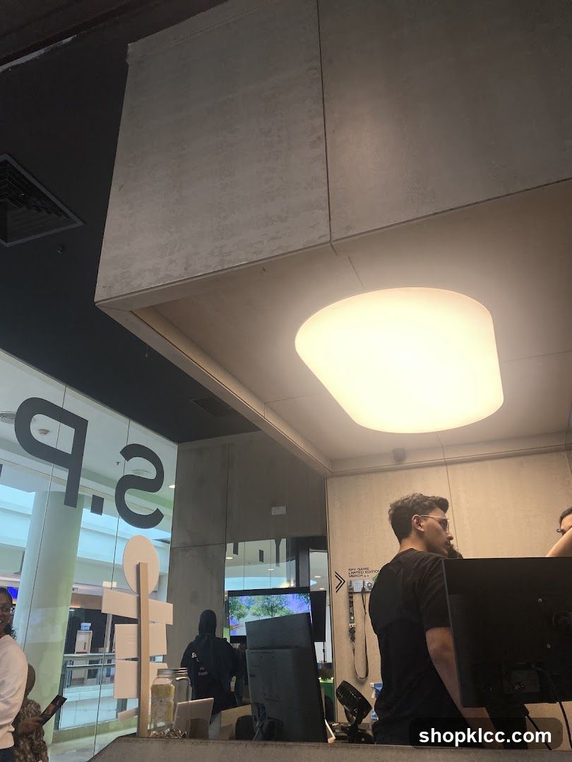 Interior View of a Storefront
