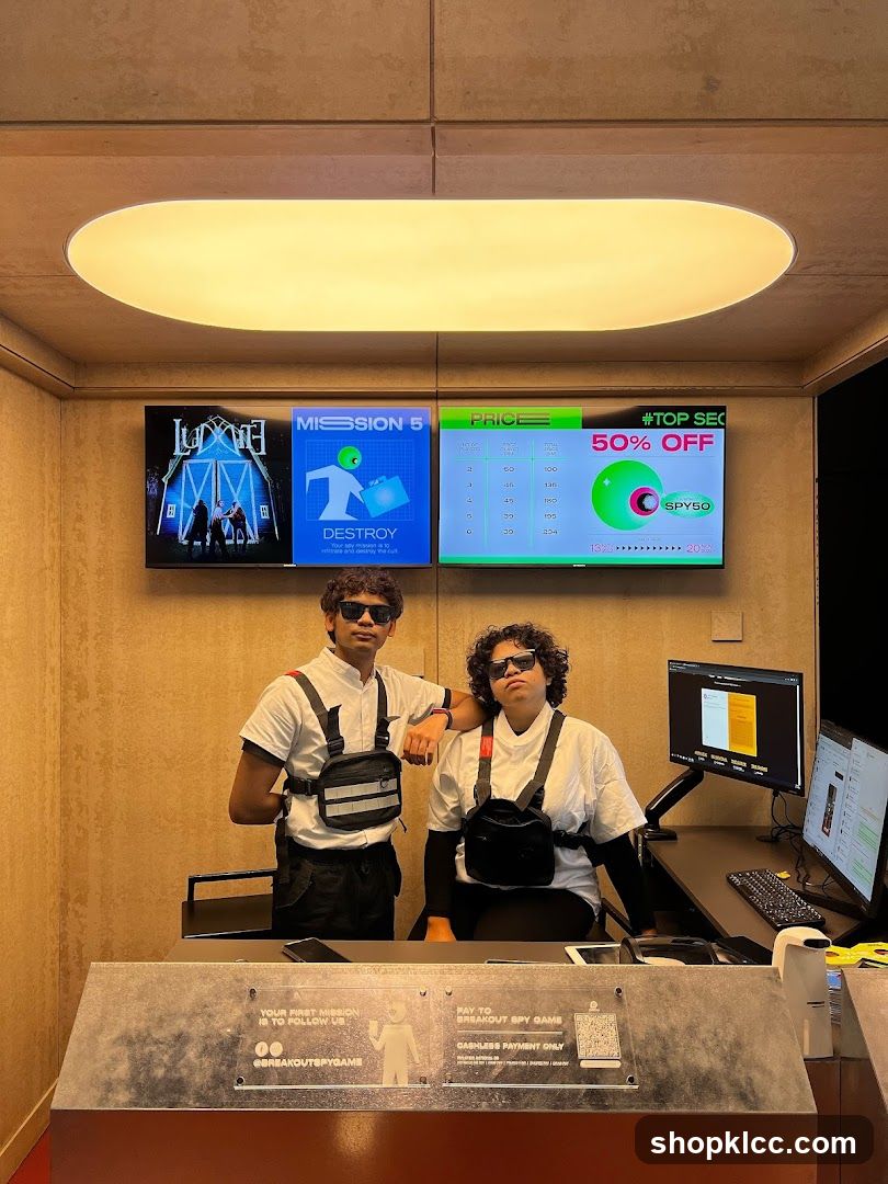 Spy Game Experience Interior