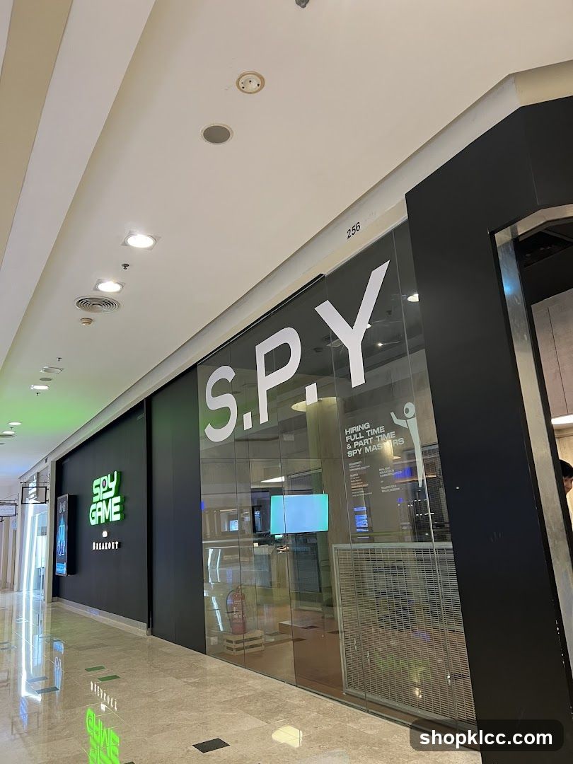 S.P.Y Shop Front