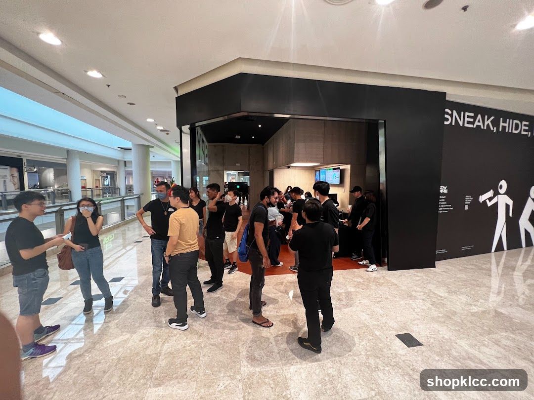 Sneak, Hide, Run - Mall Event