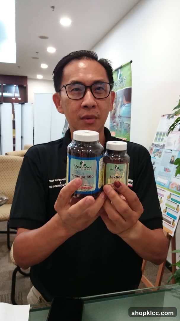 Health Supplement Display