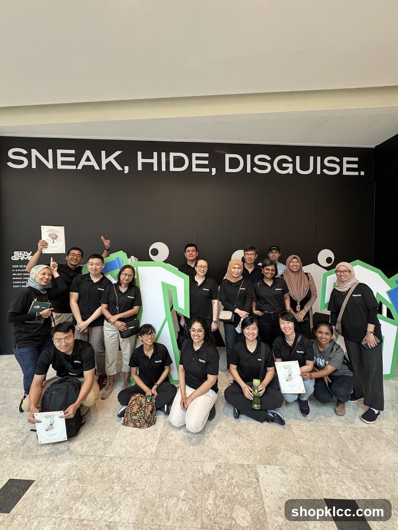 Group photo in Sneak, Hide, Disguise