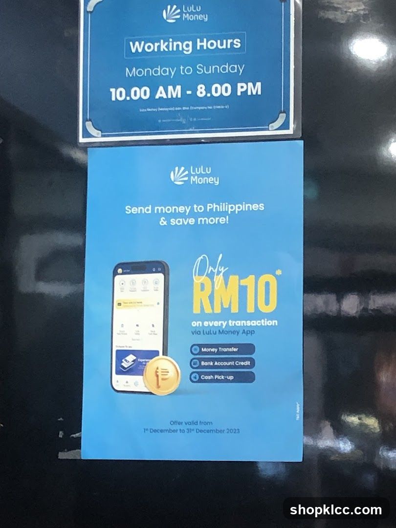 Lulu Money Advertisement