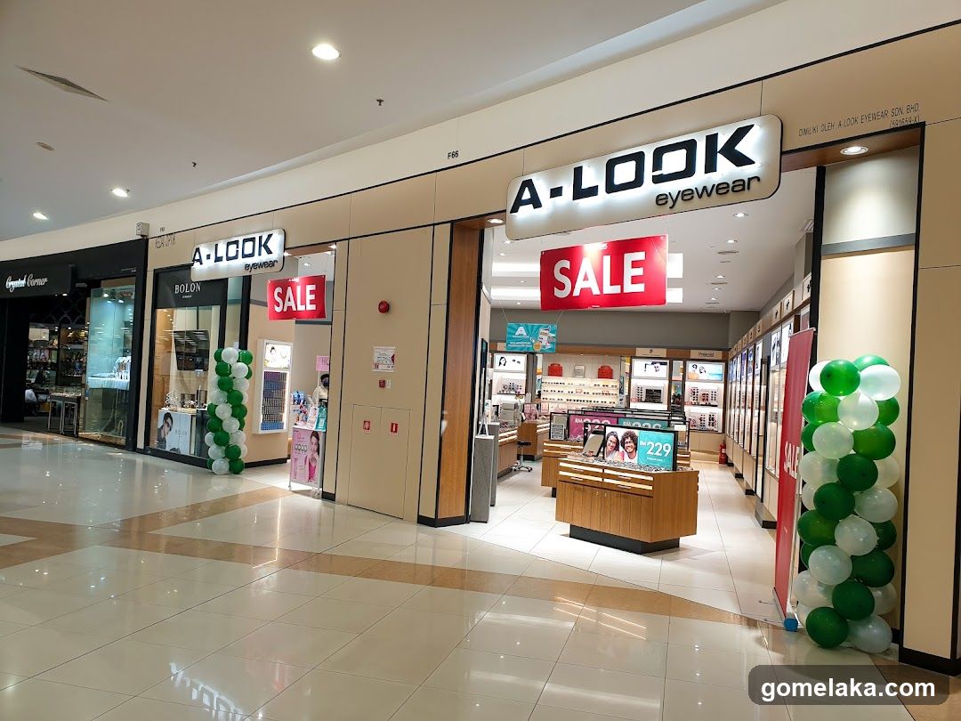 A-LOOK eyewear store entrance