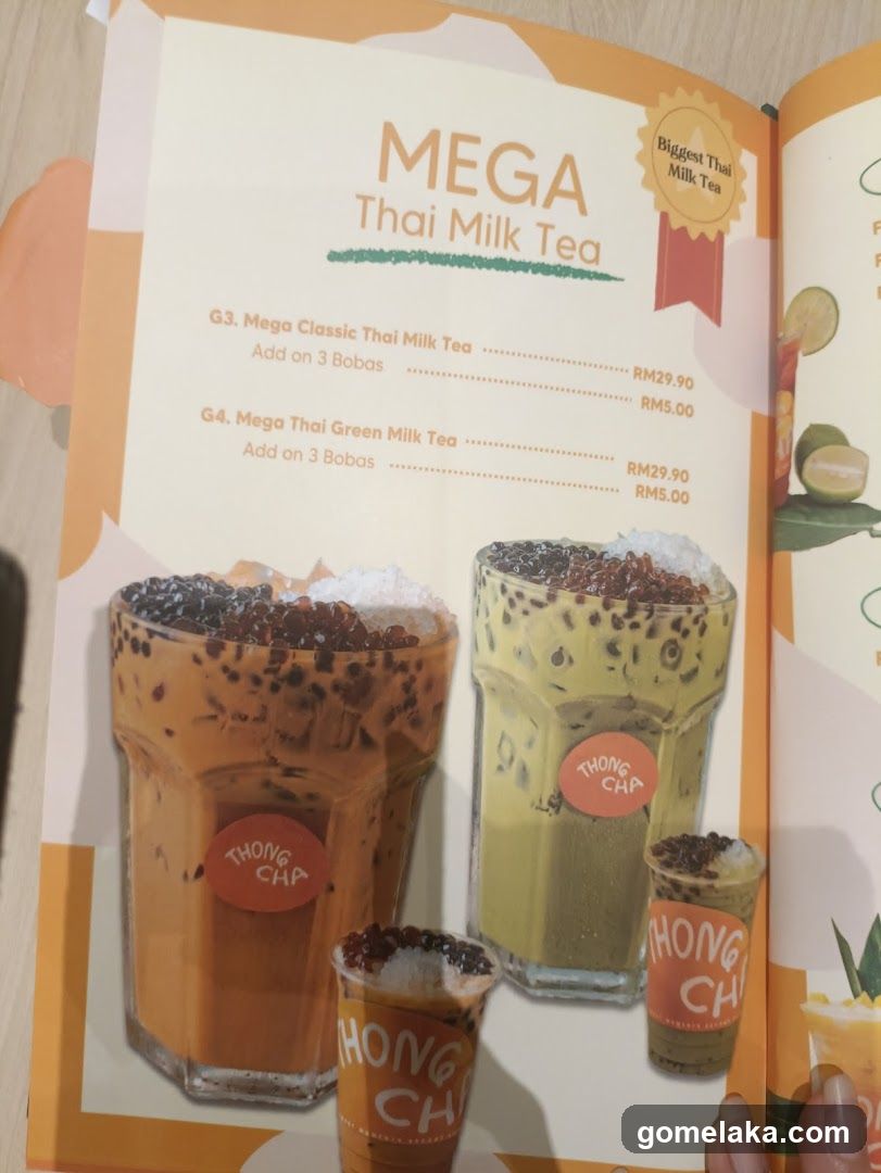 MEGA Thai Milk Tea