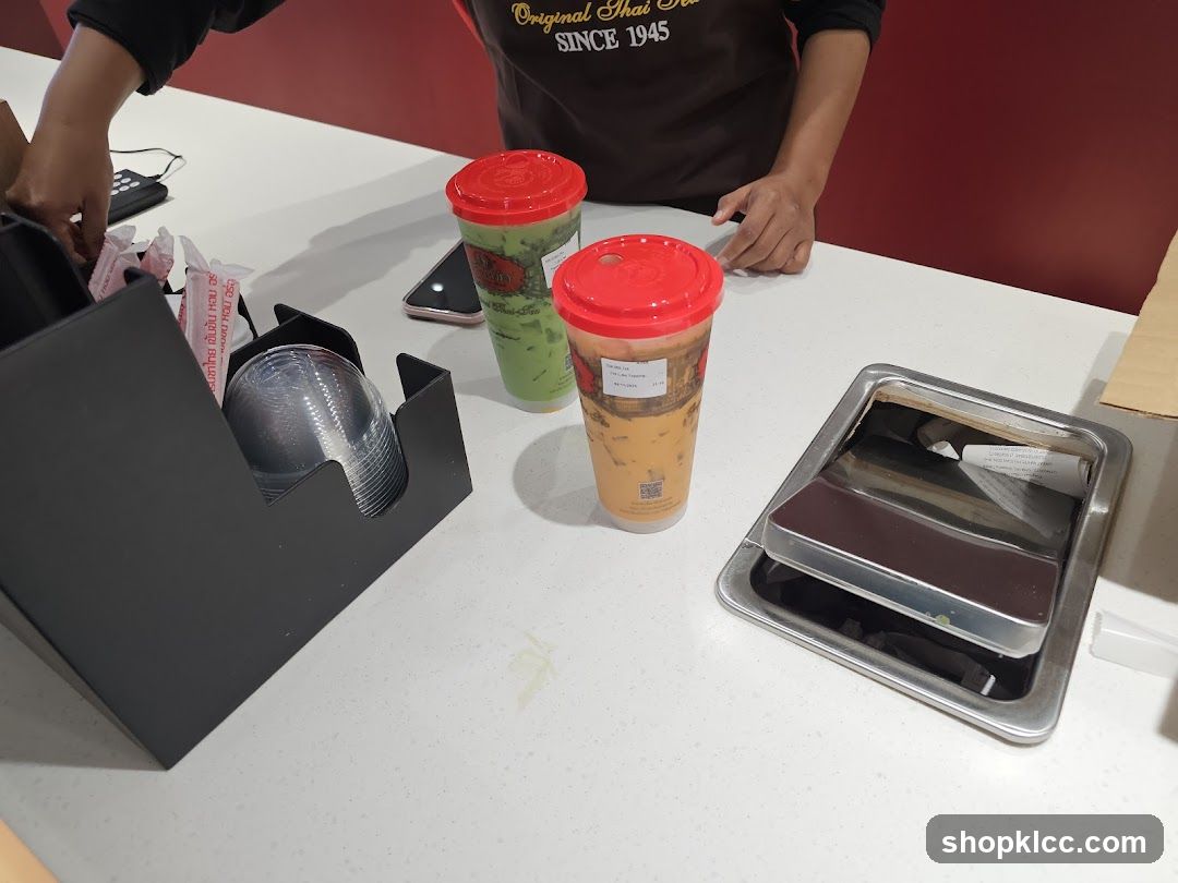 Beverage Counter Scene
