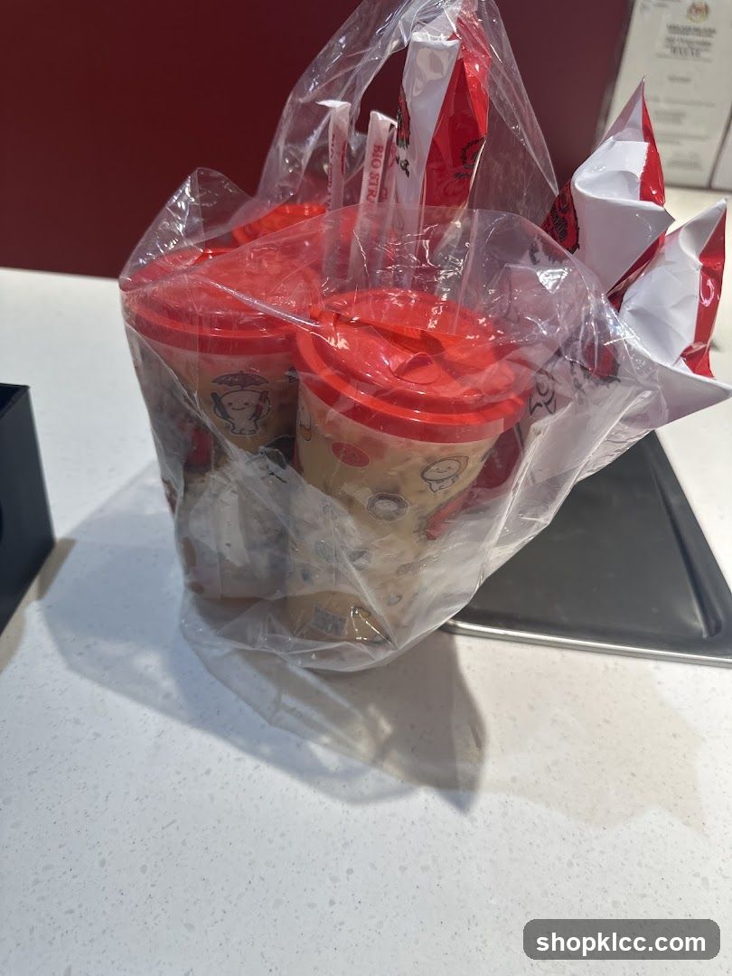Beverage and Snack Bag