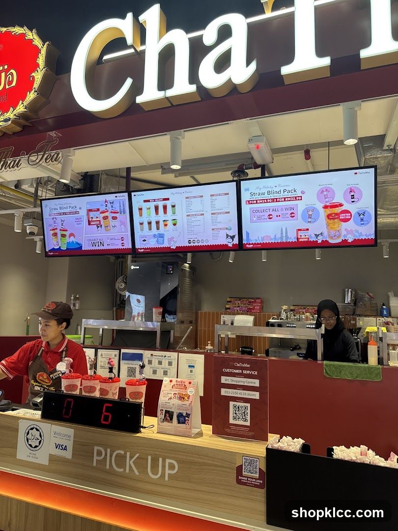 Cha Tea Counter Interior