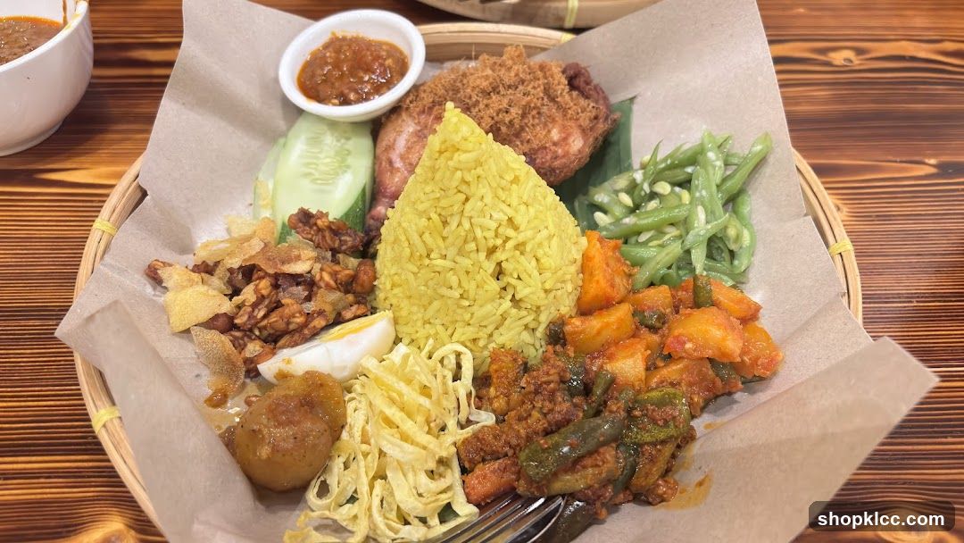 Nasi Lemak Plate