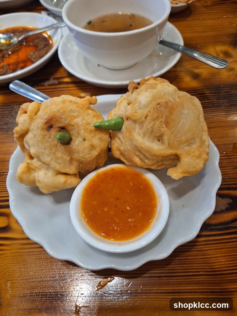 Fried Snacks with Dip