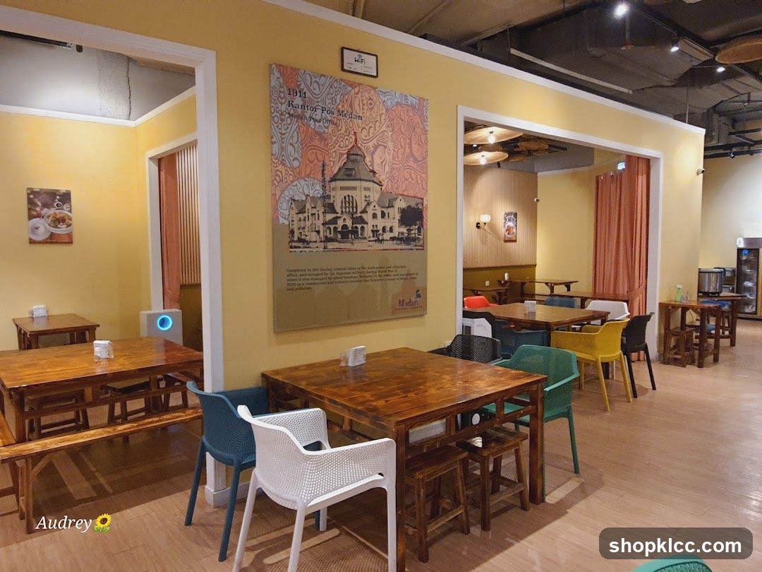 Interior of a cafe or restaurant